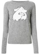 Chinti & Parker Moomin & Snork Maiden Cuddle Jumper - Grey