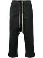 Rick Owens Drkshdw Baggy Trousers - Black