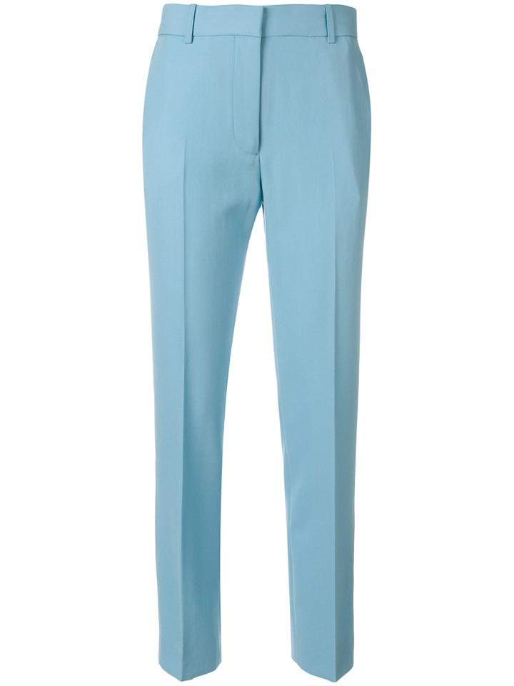 Victoria Victoria Beckham Pleated Tailored Trousers - Blue