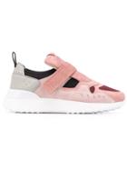 Tod's Touch Strap Low-top Sneakers - Pink
