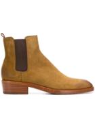 Buttero Slip-on Ankle Boots - Brown
