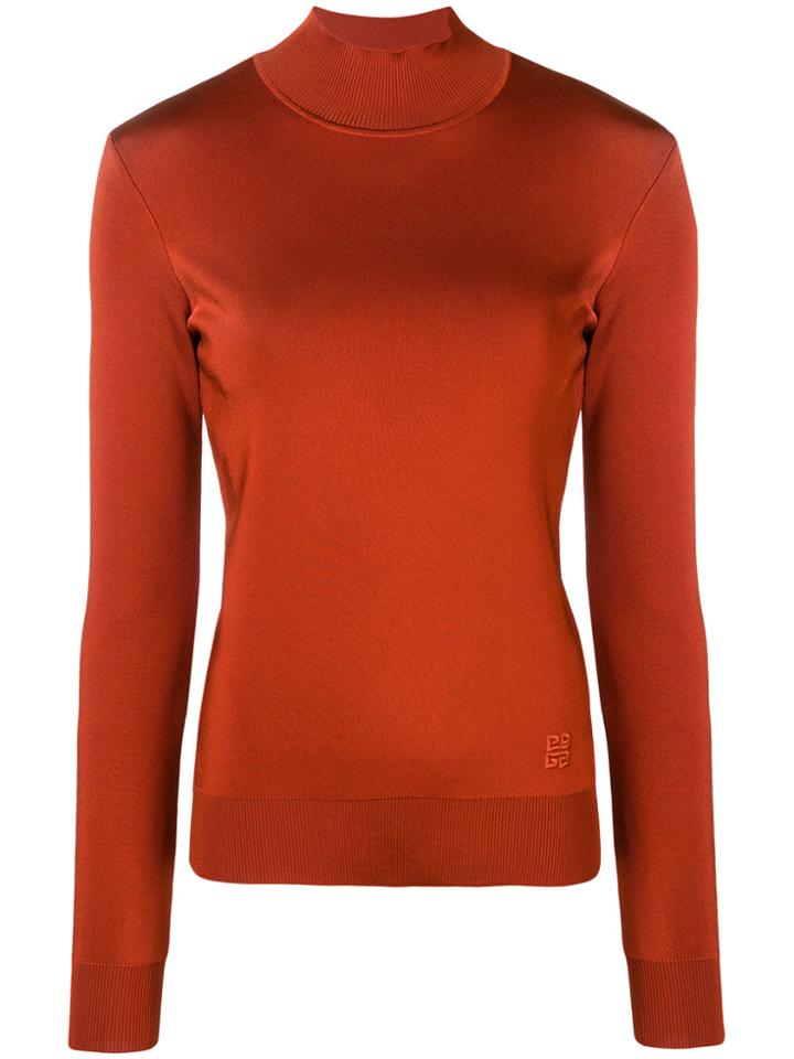 Givenchy Basic Turtle Neck Jumper - Brown