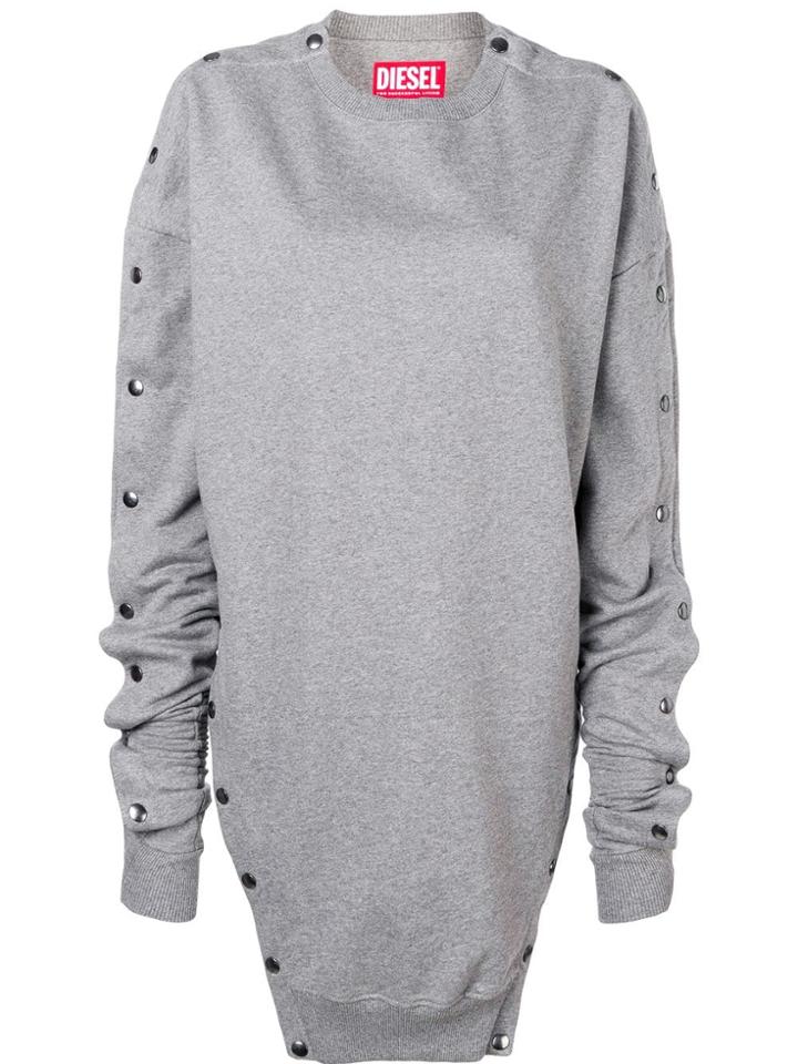 Diesel Red Tag Diesel X Glenn Martens Sweatshirt - Grey