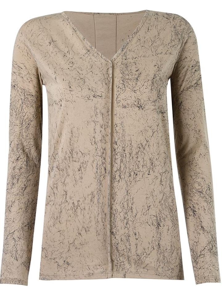 Uma Raquel Davidowicz 'aria' Blouse, Women's, Size: G, Brown, Cotton