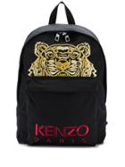 Kenzo Metallic Tiger Backpack - Black