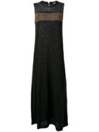 Brunello Cucinelli Sequin Embellished Dress - Black