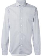 Barba Cuff Detail Patterned Button Down Shirt