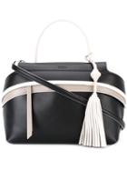 Tod's - Foldover Shoulder Bag - Women - Calf Leather - One Size, Women's, Black, Calf Leather