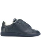 Maison Margiela Concealed Lace Fastening Sneakers - Blue