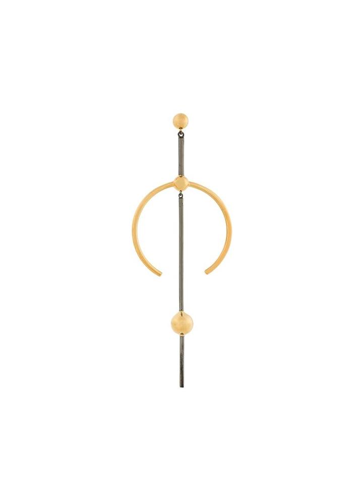 Maria Black 'hydra' Maxi Earring, Women's, Yellow/orange