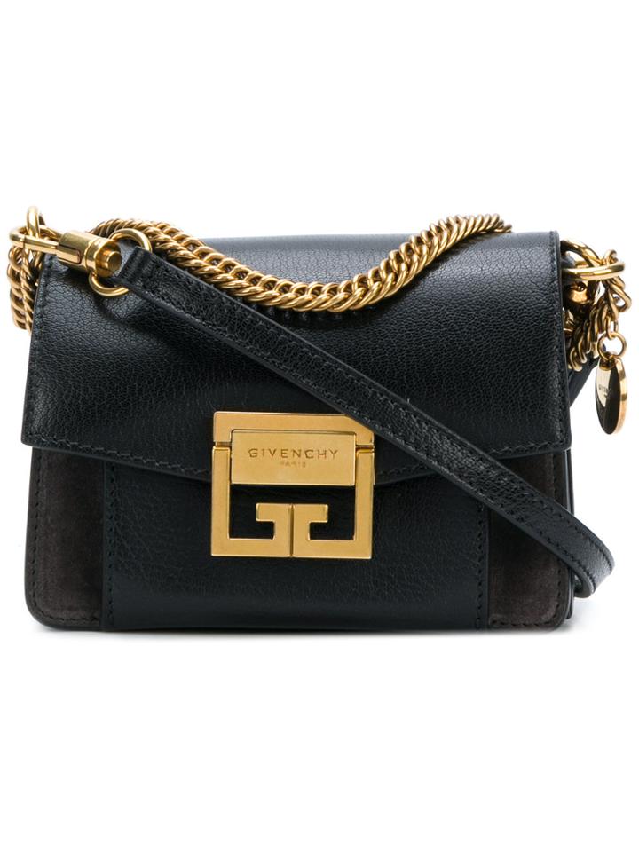 Givenchy Mini Gv3 Crossbody Bag - Black
