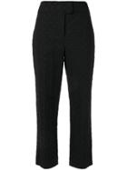 Rebecca Taylor Jacquard Trousers - Black