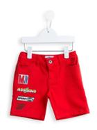 Moschino Kids Racing Denim Shorts