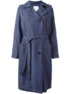 Dagmar 'loreli' Trench Coat, Women's, Size: 34, Blue, Cotton/linen/flax