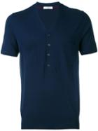 Paolo Pecora - V Neck Sweatshirt - Men - Silk/cotton - Xxl, Blue, Silk/cotton