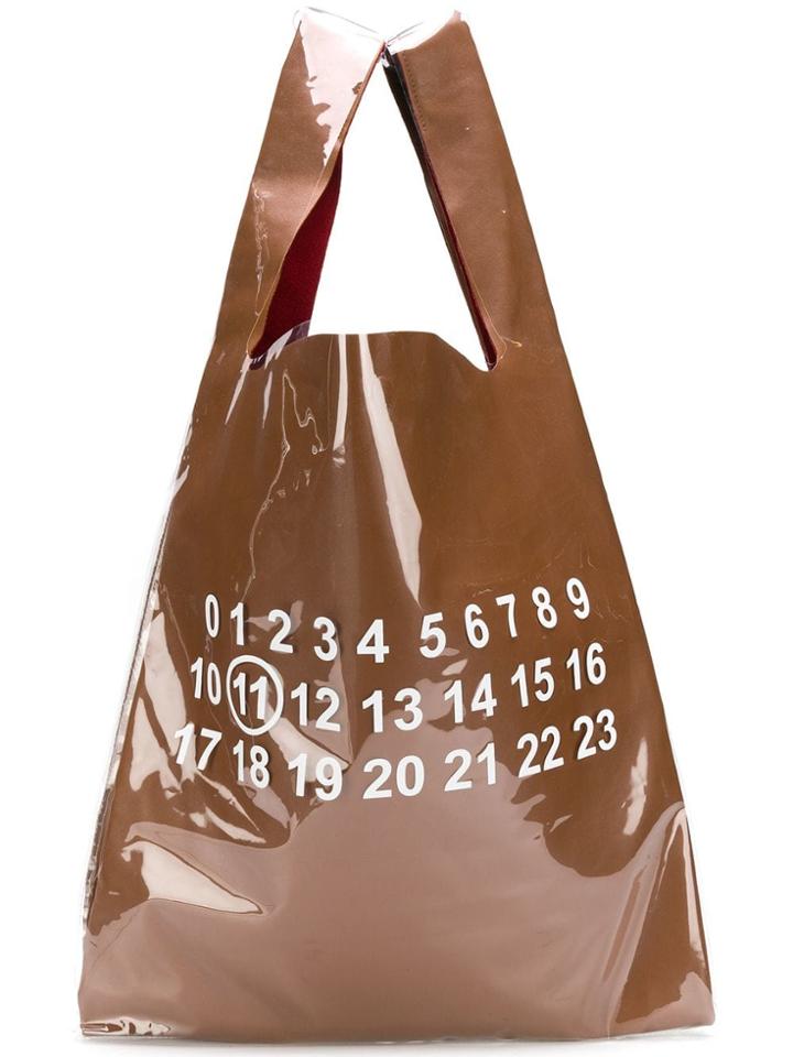 Maison Margiela Numbered Shopper Bag - Brown