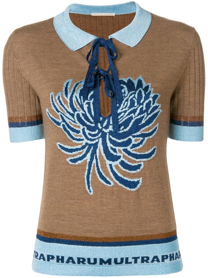 Marco De Vincenzo Ultrapharum Polo Top - Brown