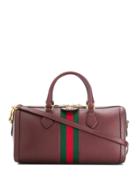 Gucci Ophidia Medium Top Handle Bag - Red