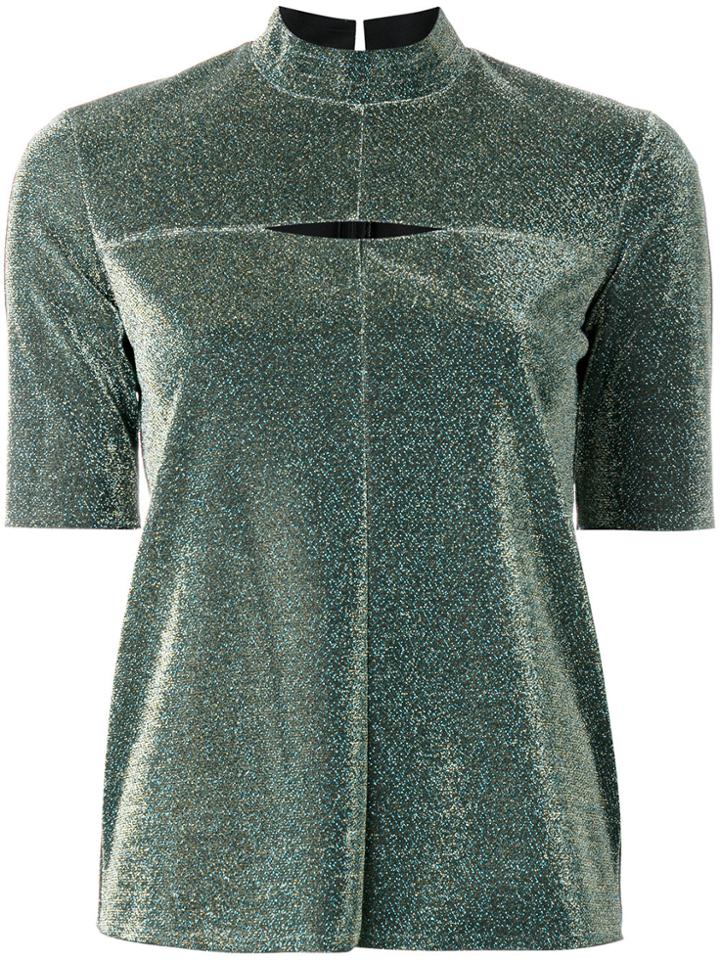 Golden Goose Deluxe Brand Cut Out Sweatshirt - Green