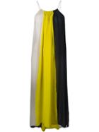 Christian Wijnants Doran Pleated Shift Dress, Women's, Size: 42, Yellow/orange, Silk