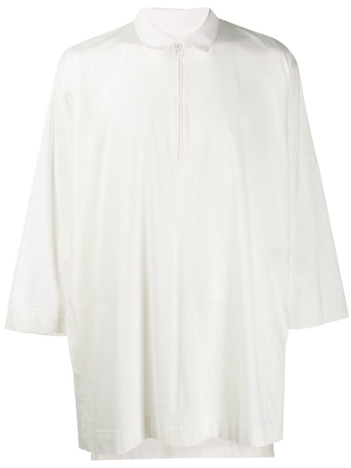 Homme Plissé Issey Miyake Oversized Shirt - White