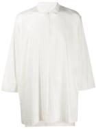 Homme Plissé Issey Miyake Oversized Shirt - White