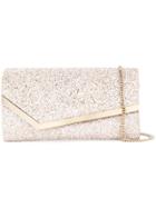 Jimmy Choo Emmie Glitttered Clutch - Pink
