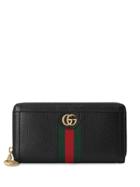 Gucci Ophidia Zip Around Wallet - Black