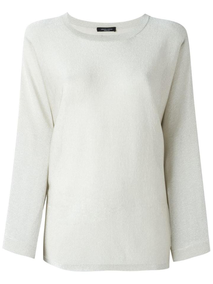 Roberto Collina Sheer Loose Fit Jumper