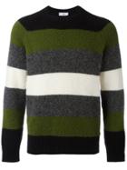 Ami Alexandre Mattiussi Raglan Sleeves Crewneck Sweater - Multicolour