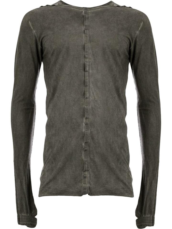 Isaac Sellam Experience Distressed T-shirt - Grey