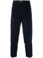 Sergio Tacchini Corduroy-style Textured Track Pants - Blue
