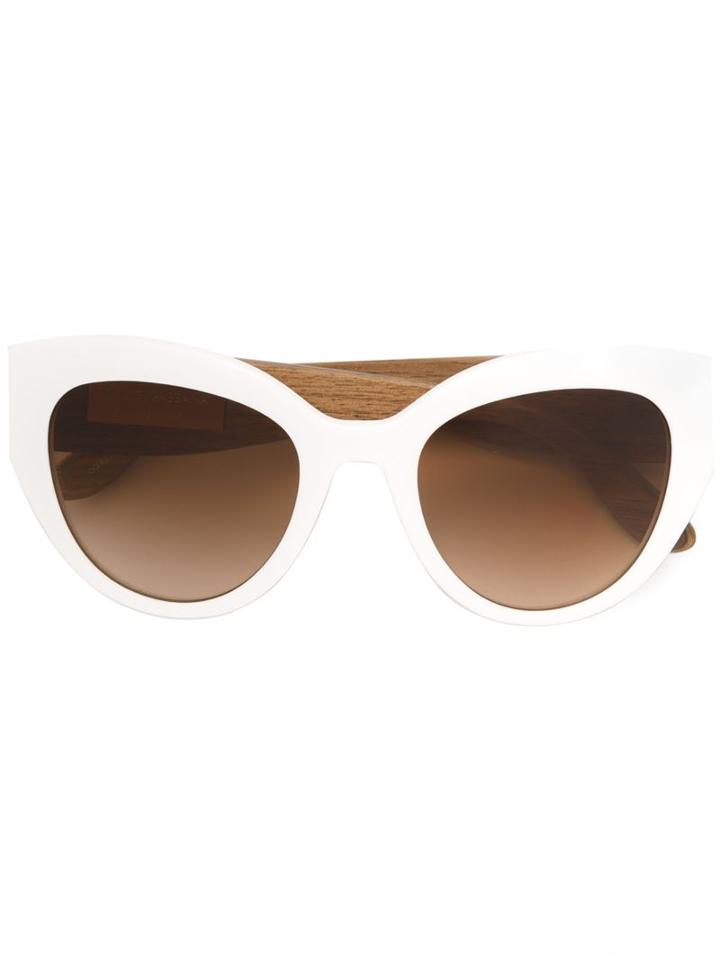 Dolce & Gabbana Printed Arm Detail Sunglasses