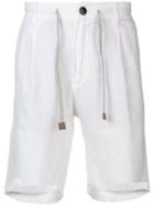 Eleventy Tailored Shorts - White