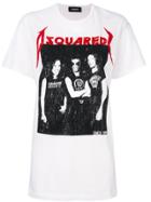 Dsquared2 Graphic Printed T-shirt - White