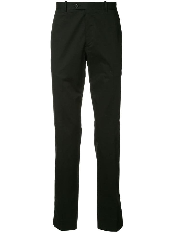 Gieves & Hawkes Straight-leg Trousers - Black