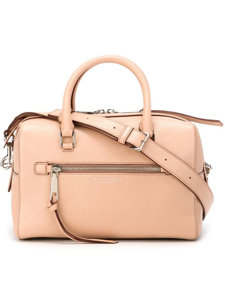 Marc Jacobs Recruit Bauletto Tote, Women's, Nude/neutrals, Calf Leather