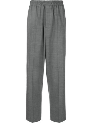 Knott Men High-rise Trousers - Grey