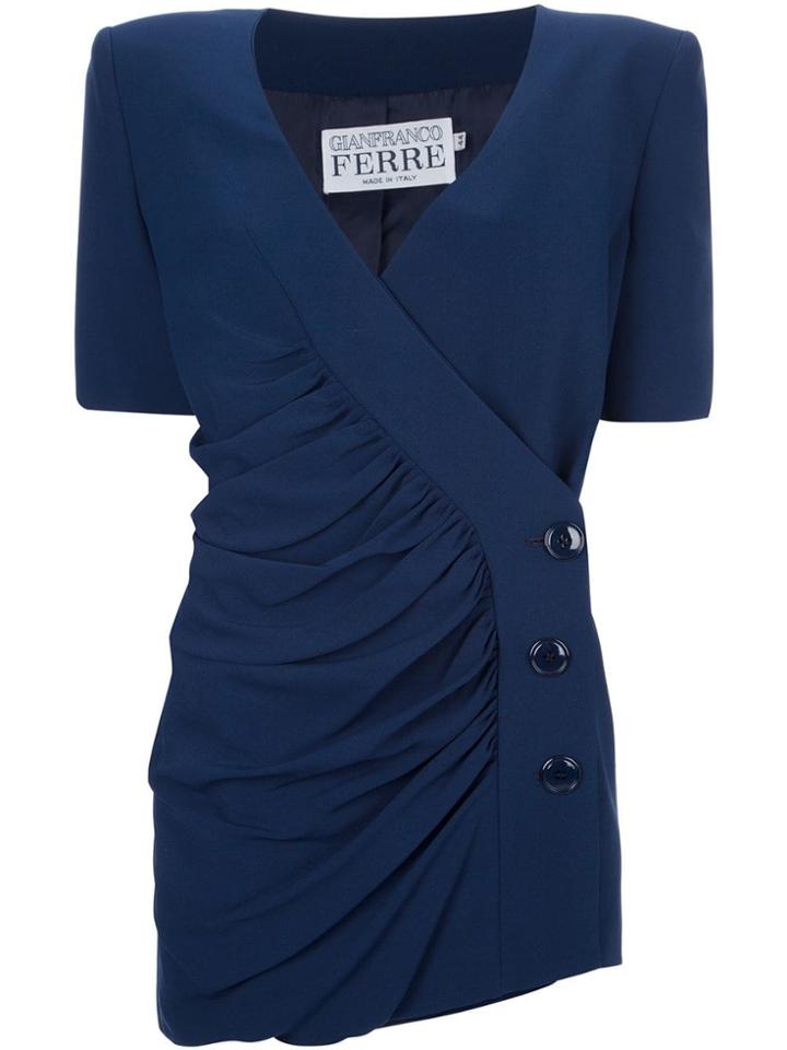 Gianfranco Ferré Pre-owned Jacket And Skirt Suit - Blue