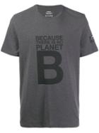 Ecoalf Slogan Detail T-shirt - Grey