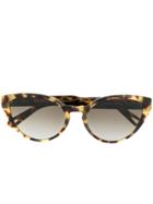Chloé Eyewear Willow Cat Eye Sunglasses - Brown