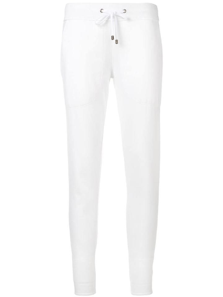Juvia Skinny-fit Track Pants - White