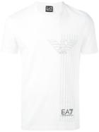 Ea7 Emporio Armani - Logo Print T-shirt - Men - Cotton - Xxl, White, Cotton