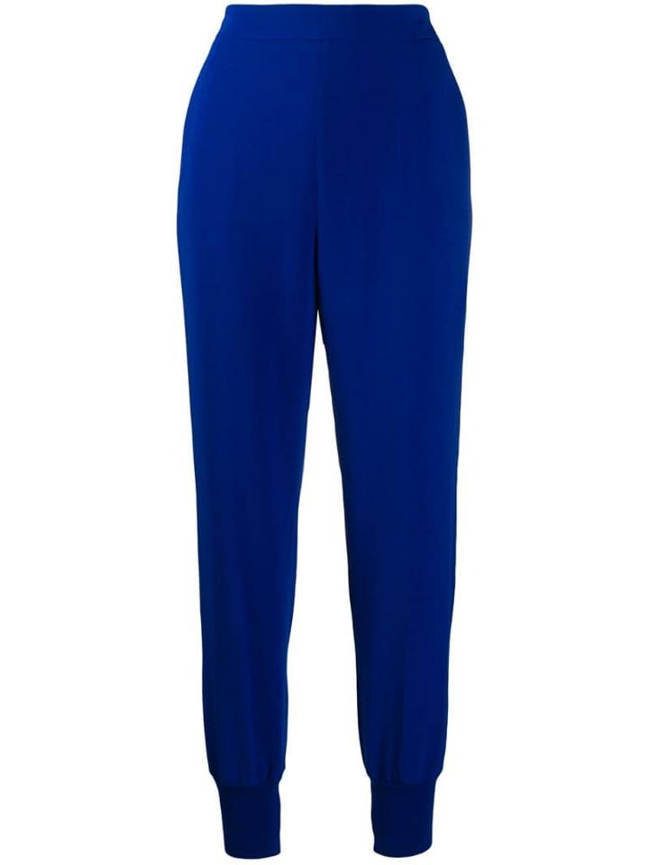Stella Mccartney Stretch Fit Trousers - Blue
