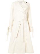 Jw Anderson Oversized Trench Coat - Nude & Neutrals