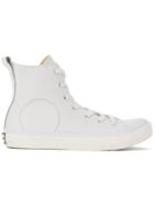 Mcq Alexander Mcqueen Swallow Plimsoll High Top Sneakers - White
