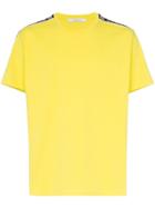 Givenchy Ticker Logo Cotton T-shirt - Yellow