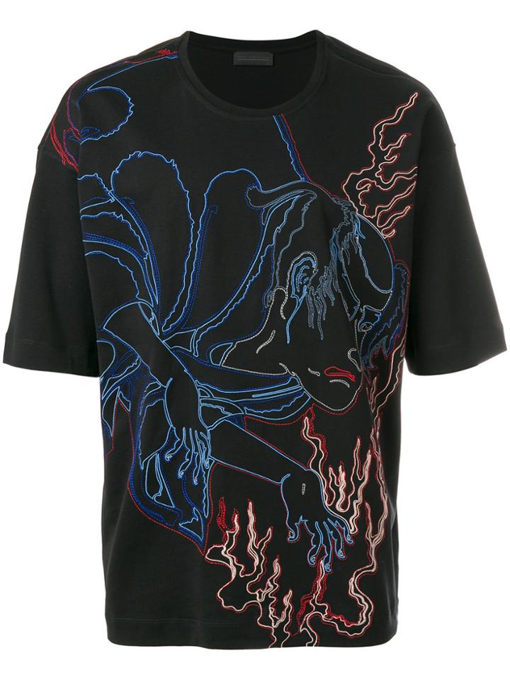 Diesel Black Gold Titan Flame T-shirt