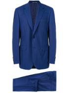 Canali Fitted Suit - Blue