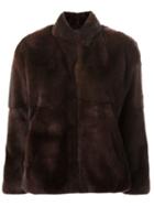 Creatures Of The Wind Jindra Jacket, Women's, Size: 4, Brown, Rabbit Fur